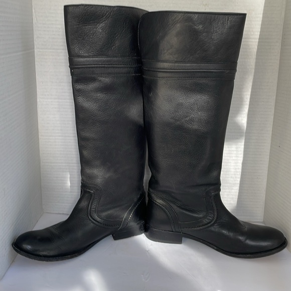 Frye Trapunto riding boots - Picture 2 of 4